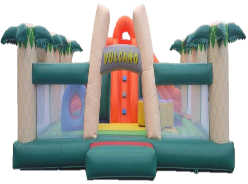 Hinchable El Volcán – La gran aventura en la jungla de Valencia