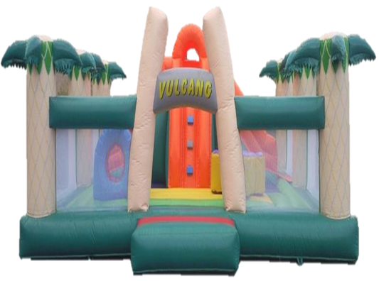 Hinchable El Volcán – La gran aventura en la jungla de Valencia