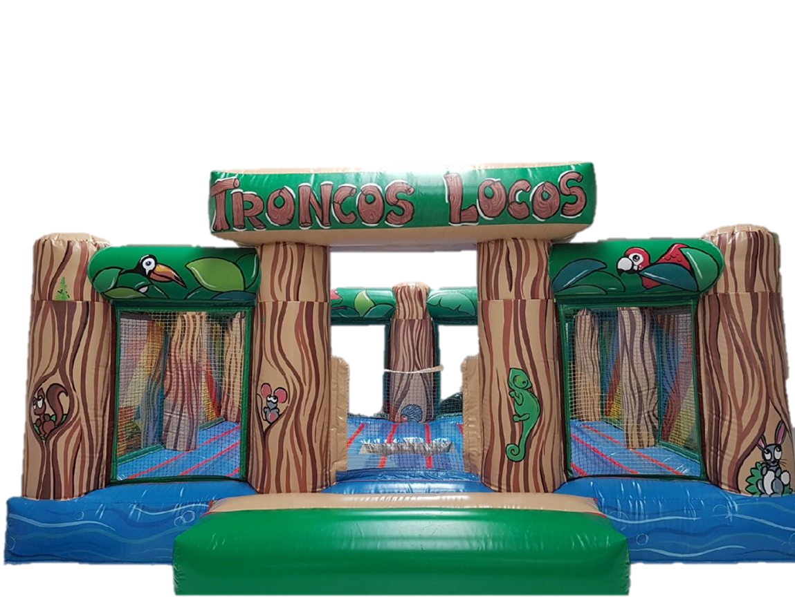 Troncos Locos – El desafío más divertido en Valencia (Barredora)