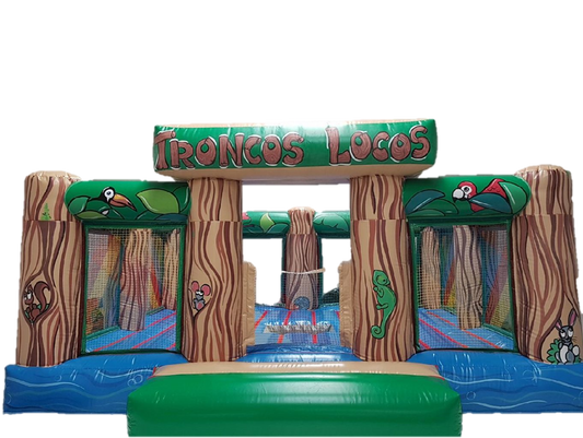 Troncos Locos – El desafío más divertido en Valencia (Barredora)