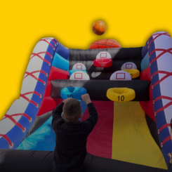 Hinchable Canasta de Basket – Diversión a lo grande en Valencia