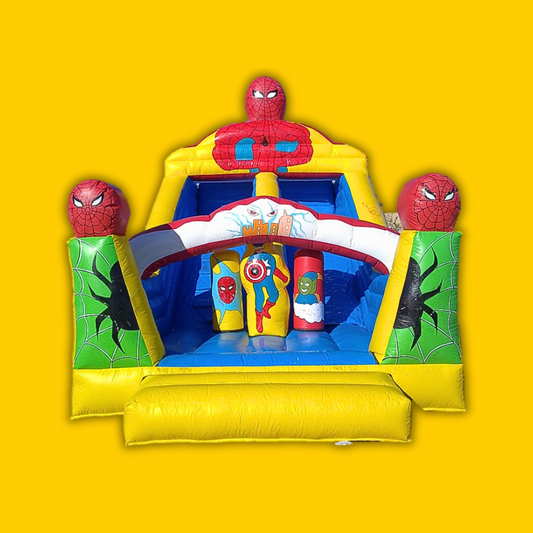 Hinchable de Spiderman – Diversión de superhéroes en Valencia